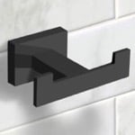 Nameeks NCB56 Bathroom Hook, Modern, Matte Black